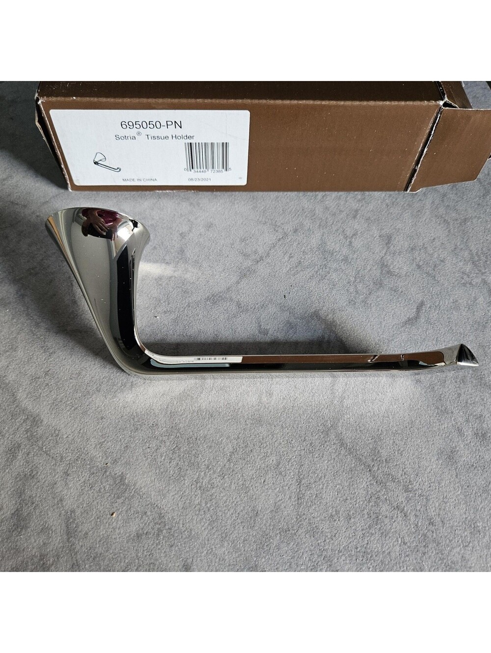 Brizo Sotria Toilet Paper Tissue Holder 695050-PN Polished Nickel Wall Mount